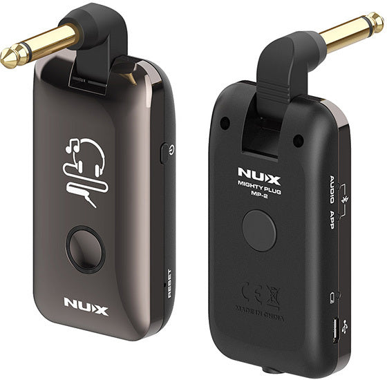 NU-X Mighty Plug BT Guitar & Bass Amp Modeling Earphone Amplug Best Silent Amp Experience Ever