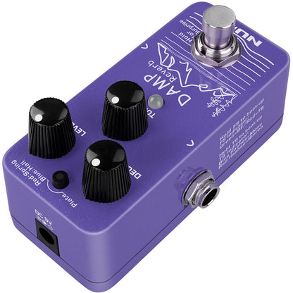 NU-X Mini Core Series "Damp" 3-Mode Reverb Effects Pedal Three Reverb in a Mini Pedal