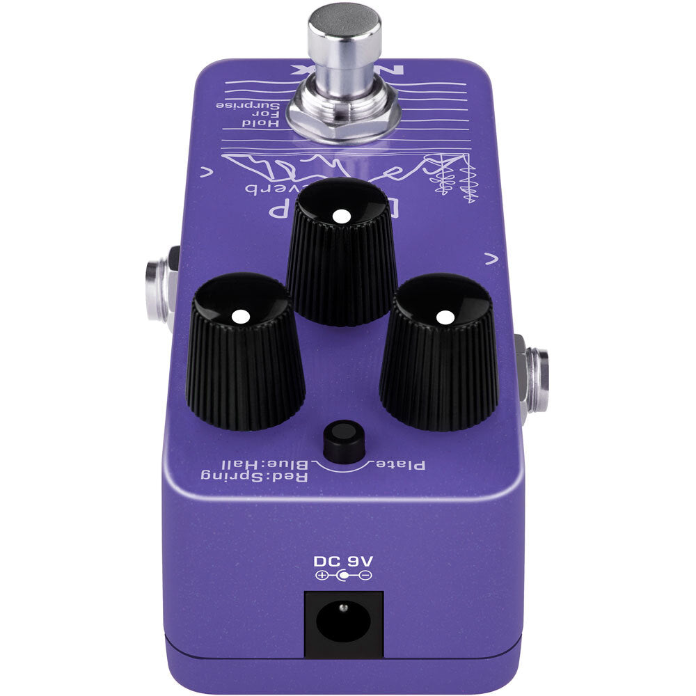 NU-X Mini Core Series "Damp" 3-Mode Reverb Effects Pedal Three Reverb in a Mini Pedal