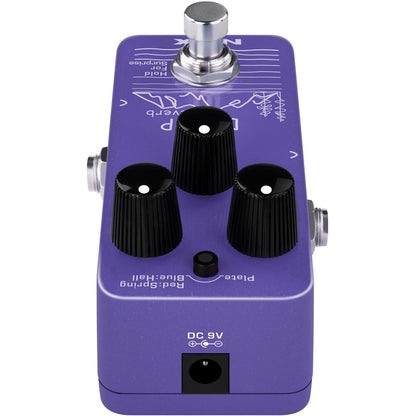 NU-X Mini Core Series "Damp" 3-Mode Reverb Effects Pedal Three Reverb in a Mini Pedal