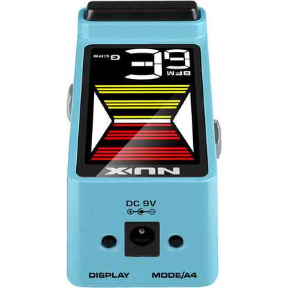 NU-X Mini Core Series MKII "Flow Tune" Mini Tuner Pedal in Sky Blue It's SKY BLUE!!