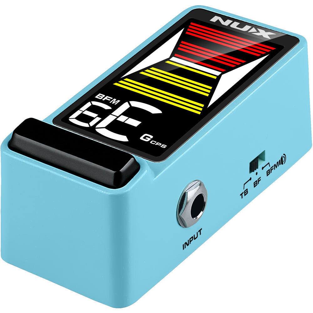 NU-X Mini Core Series MKII "Flow Tune" Mini Tuner Pedal in Sky Blue It's SKY BLUE!!