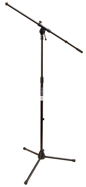 On Stage Boom Mic Stand with 30" Euro Boom in Black Never Go On Stage Without Us!