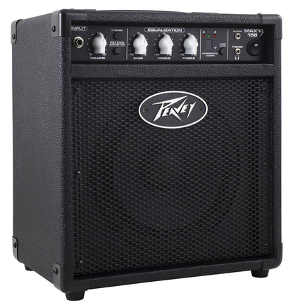 Peavey MAX Series "MAX158" Bass Amp Combo 20-Watt, 1 x 8" MAX Portability. MAX Flexibility. MAX Sound