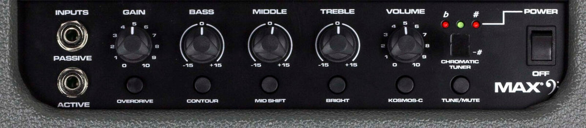 Peavey MAX Series "MAX300" Bass Amp Combo 300-Watt 2x10" MAX Portability. MAX Flexibility. MAX Sound.
