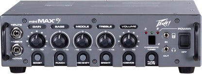 Peavey MAX Series "MiniMAX" Mini Bass Amp Head 600-Watt MAX Portability. MAX Flexibility. MAX Sound.