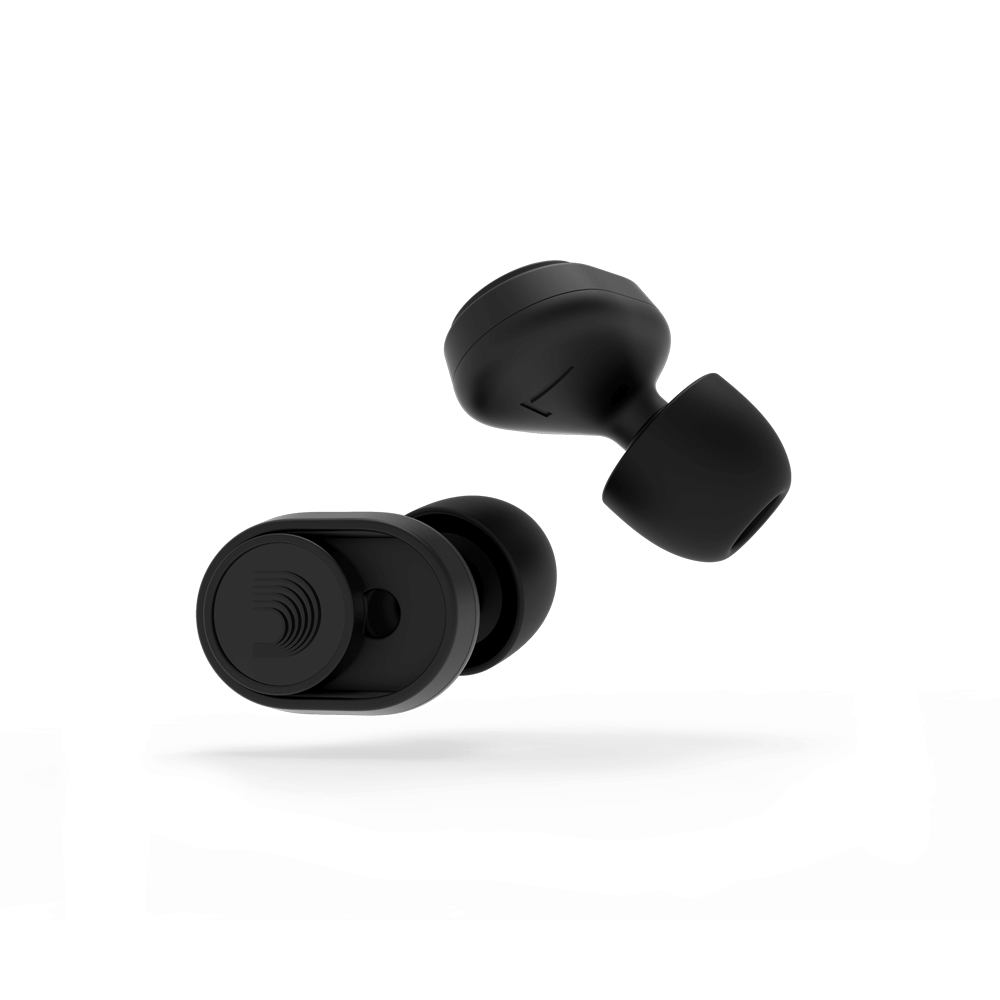 D'Addario dBud Earplugs High-Fidelity Adjustable Hearing Protection