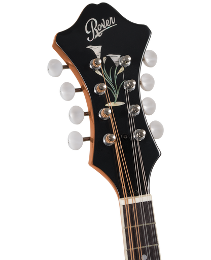 Rover RM-75 Deluxe F-Model Mandolin – Translucent Amber