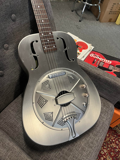 Regal RC-1E Metal Body Resonator with Lipstick Pickup