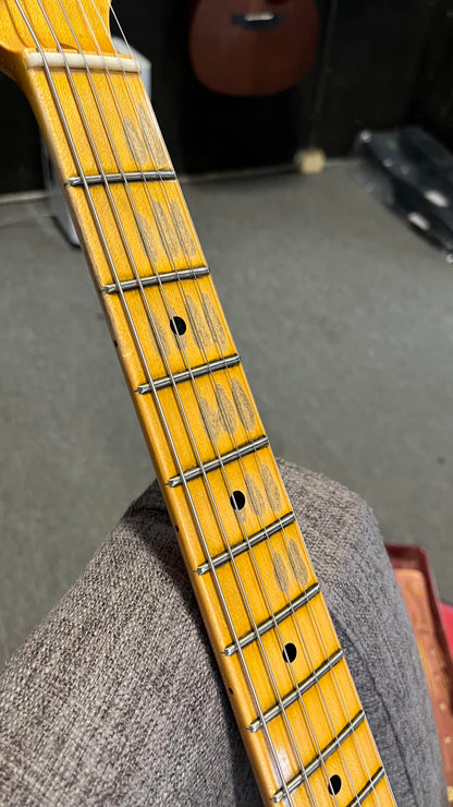 Second Hand All Fender Partscaster in Brown Tolex Hard case