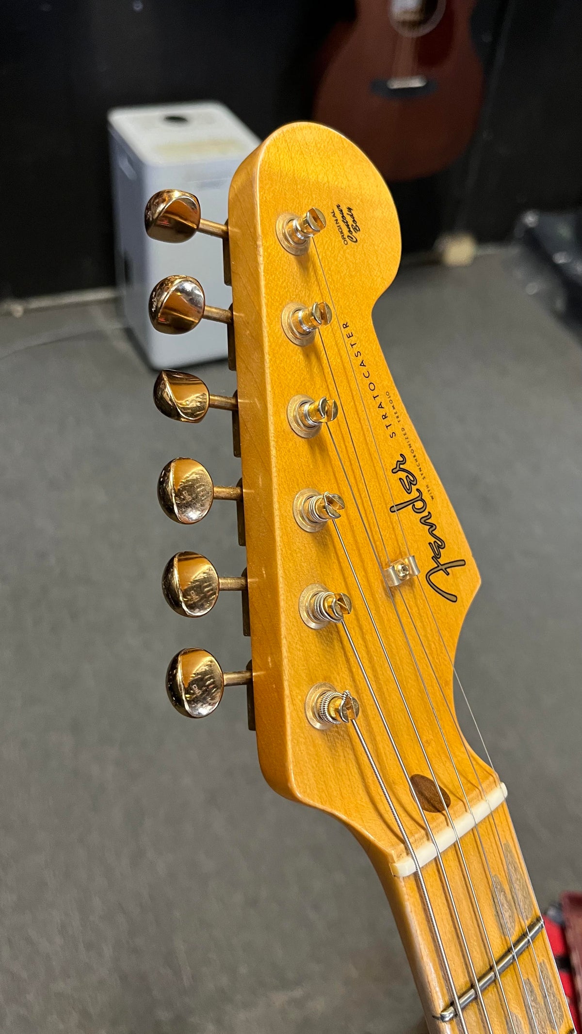 Second Hand All Fender Partscaster in Brown Tolex Hard case