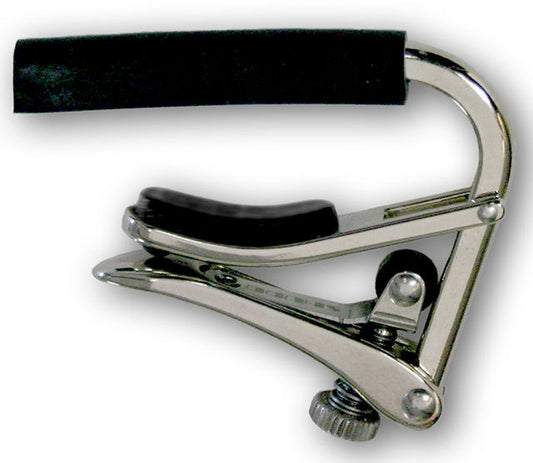 Shubb C1 Standard Steel String Guitar Capo in Nickel Fits most Acoustics & Electrics