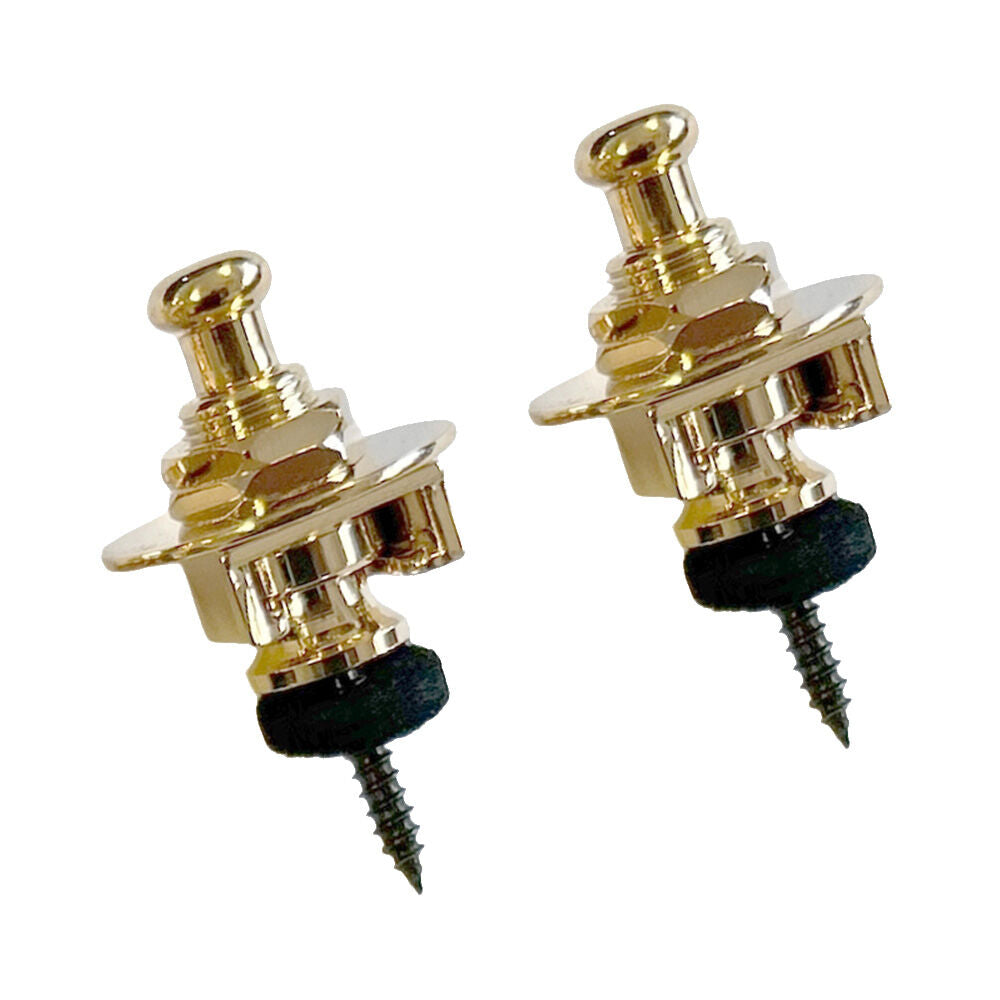 GT Schaller Style Strap Lock Set in Gold Finish Enhance Your Playing Experience