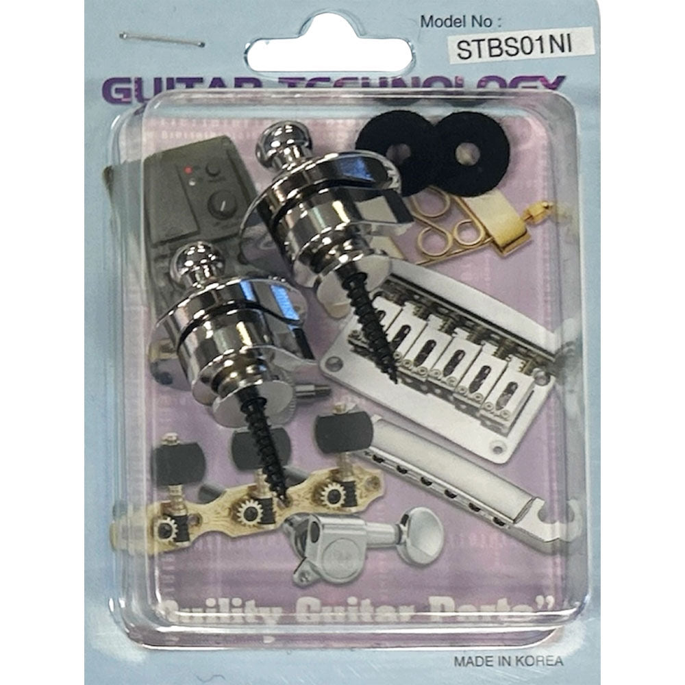 GT Schaller Style Strap Lock Set in Nickel Finish Enhance Your Playing Experience