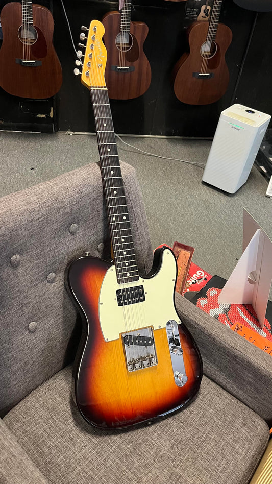 Second hand Fender Crafted in Japan 1997-98 Telecaster Modded in Tweed Hard Case