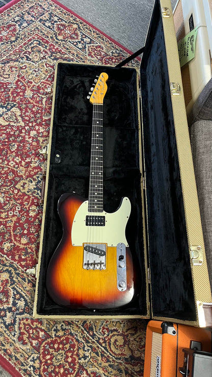 Second hand Fender Crafted in Japan 1997-98 Telecaster Modded in Tweed Hard Case