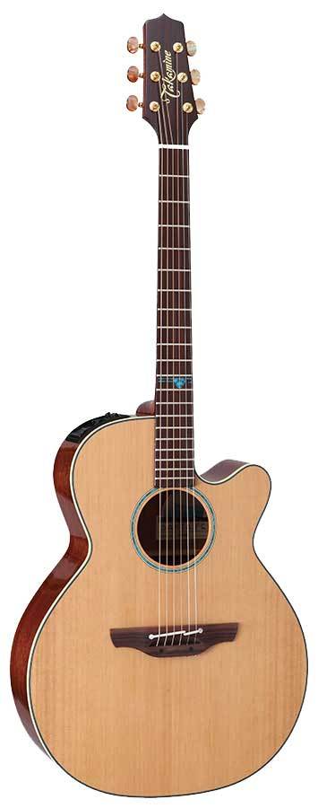 Takamine Legacy Series "Sante Fe" NEX AC/EL Guitar with Cutaway in Natural Gloss Finish Includes Takamine SH200A Case
