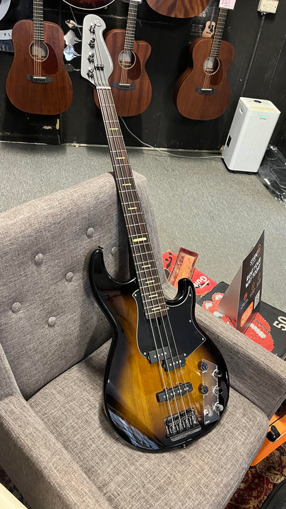 Yamaha BB734A Bass Guitar, Dark Coffee Sunburst