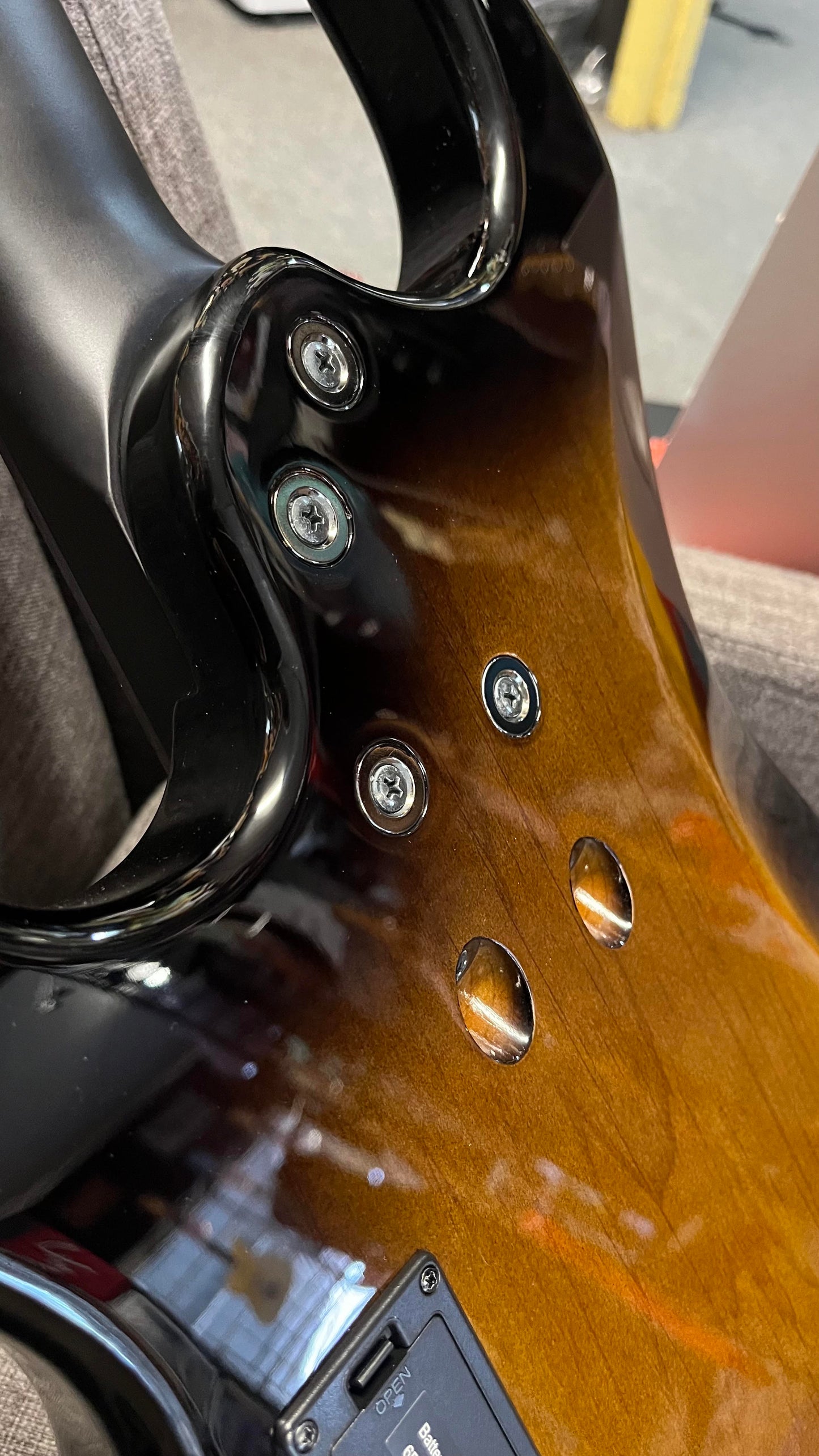 Yamaha BB734A Bass Guitar, Dark Coffee Sunburst