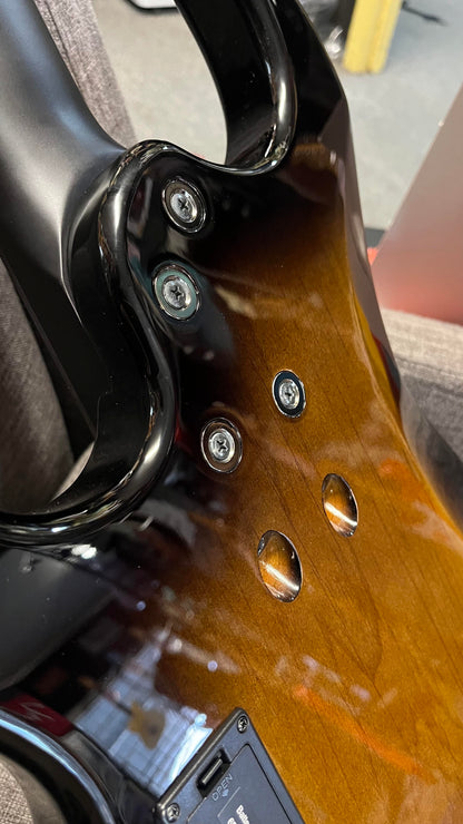 Yamaha BB734A Bass Guitar, Dark Coffee Sunburst