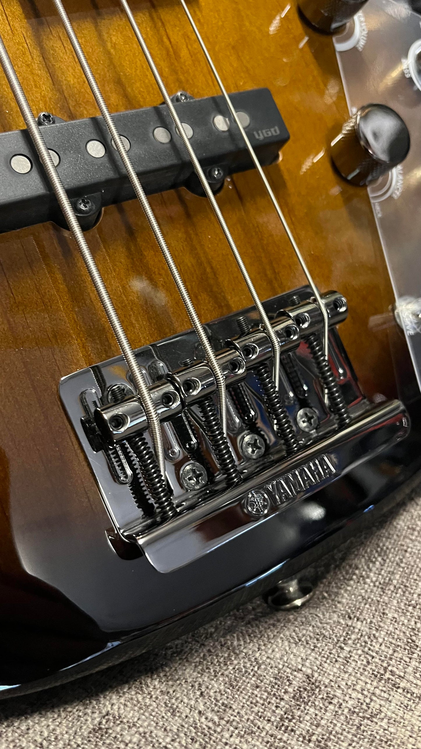 Yamaha BB734A Bass Guitar, Dark Coffee Sunburst