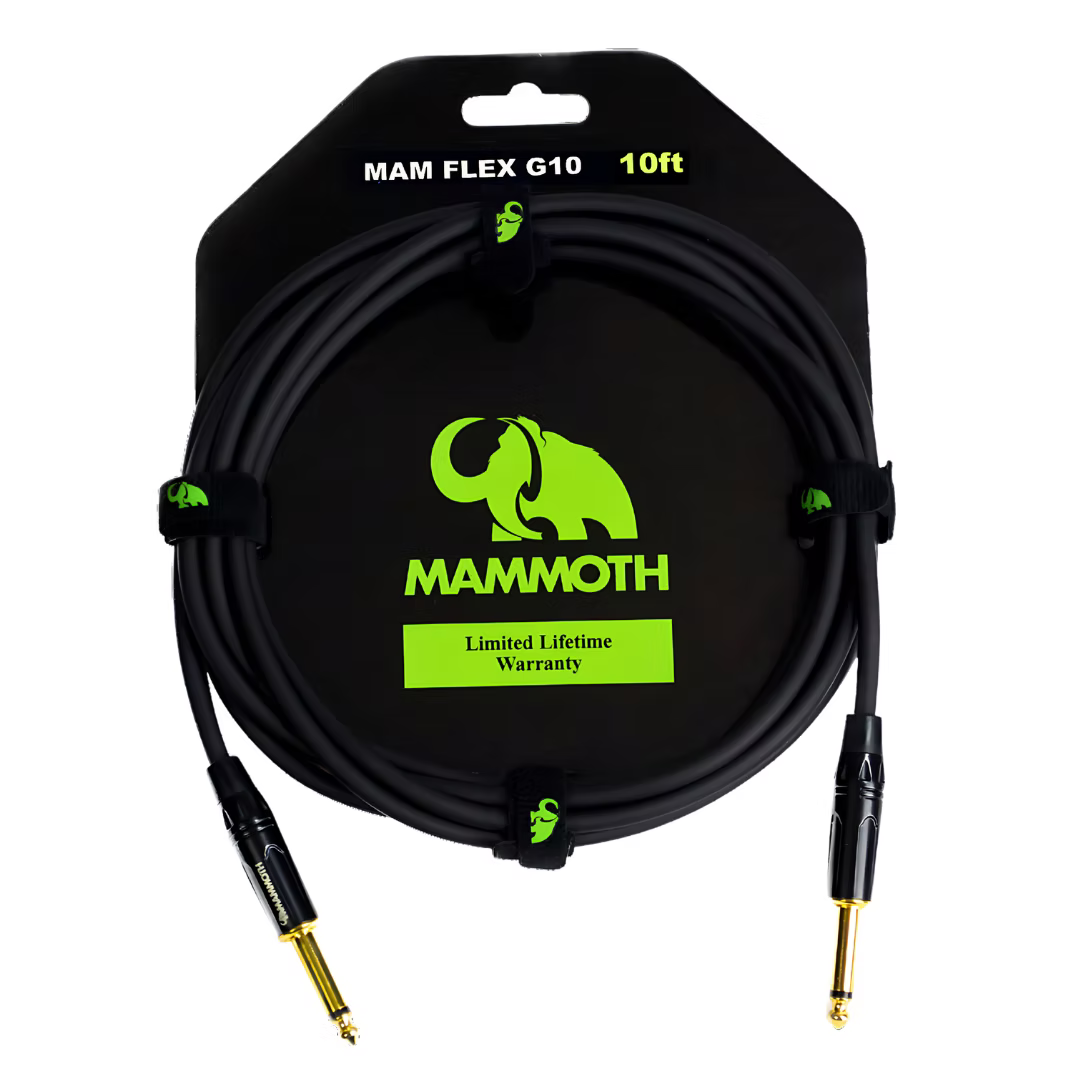MAMMOTH MAM LINES G10 10ft Straight to Straight Mono Cable 109110