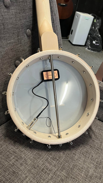 Deering Goodtime Deco 5 string Deco Openback banjo with Kavanjo pickup Goodtime-G-AED