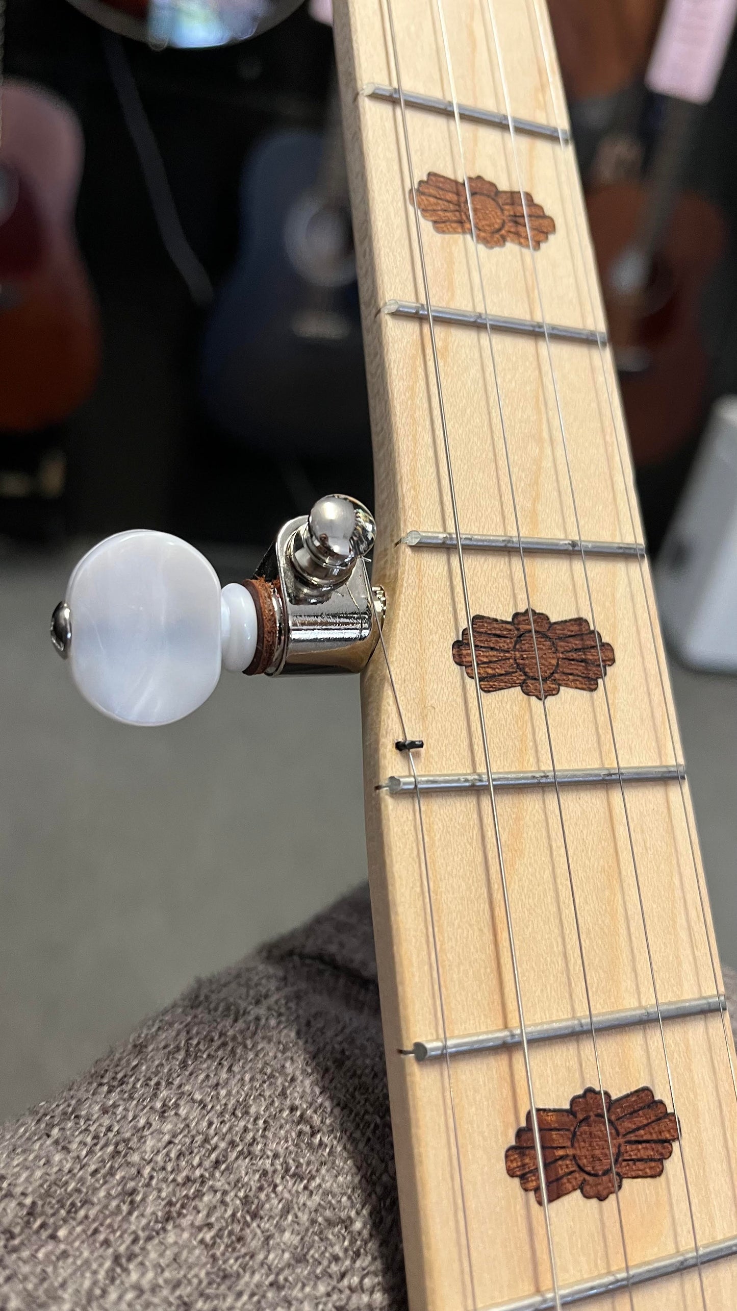 Deering Goodtime Deco 5 string Deco Openback banjo with Kavanjo pickup Goodtime-G-AED