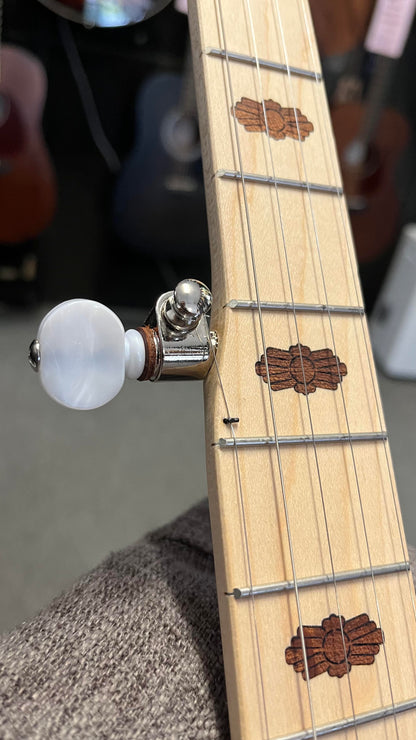Deering Goodtime Deco 5 string Deco Openback banjo with Kavanjo pickup Goodtime-G-AED