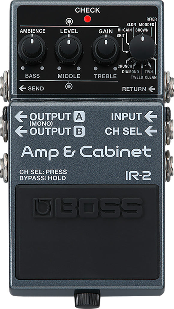 BOSS IR2 AMP & CABINET COMPACT PEDAL