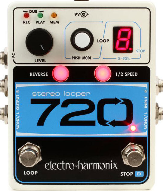 Electro Harmonix  EHX Stereo Looper 720