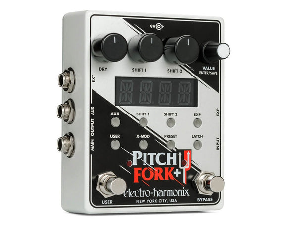 Electro Harmonix EHX Pitch Fork®+ Polyphonic Pitch Shifter/Harmony Pedal