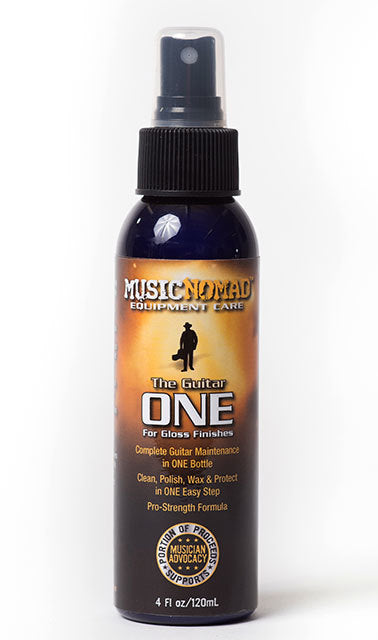 Music Nomad All In One Guitar Cleaner, Polish & Wax -120ml The Guitar One!