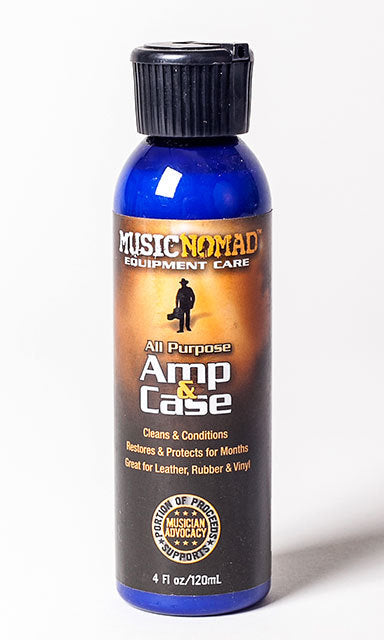 Music Nomad All Purpose Amp/Case Cleaner & Conditioner -120ml Great for Tolex, leather, vinyl & rubber