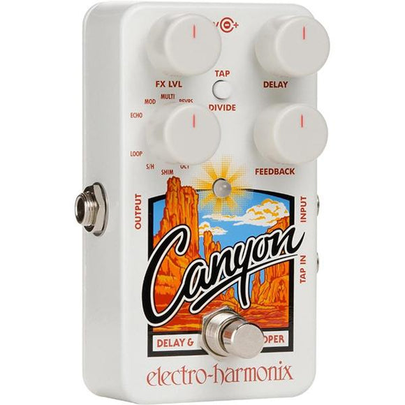 EHX Canyon Delay and Looper Pedal
