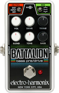 Electro Harmonix EHX Nano Battalion Bass Preamp/Drive