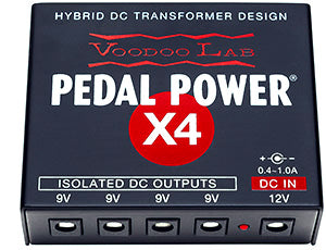 Voodoo Lab Pedal Power X 4 Compact Isolated DC Power supply